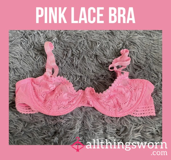 *reduced* Pink Lace Bra💕