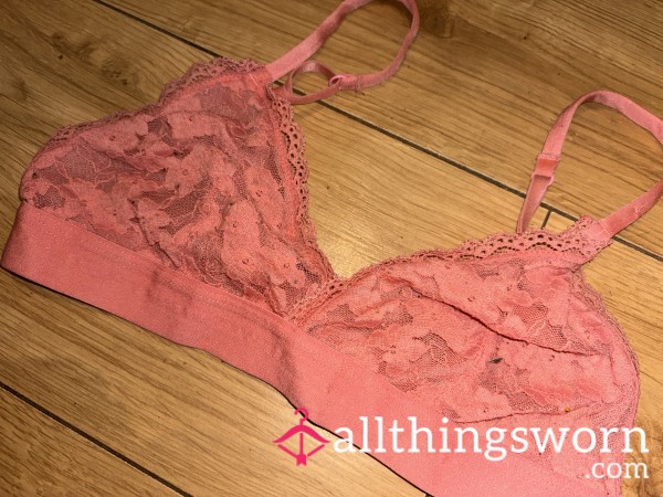 Pink Lace Bralette