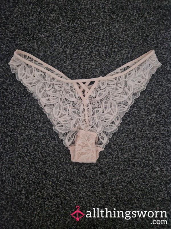 Pink Lace Brazilians