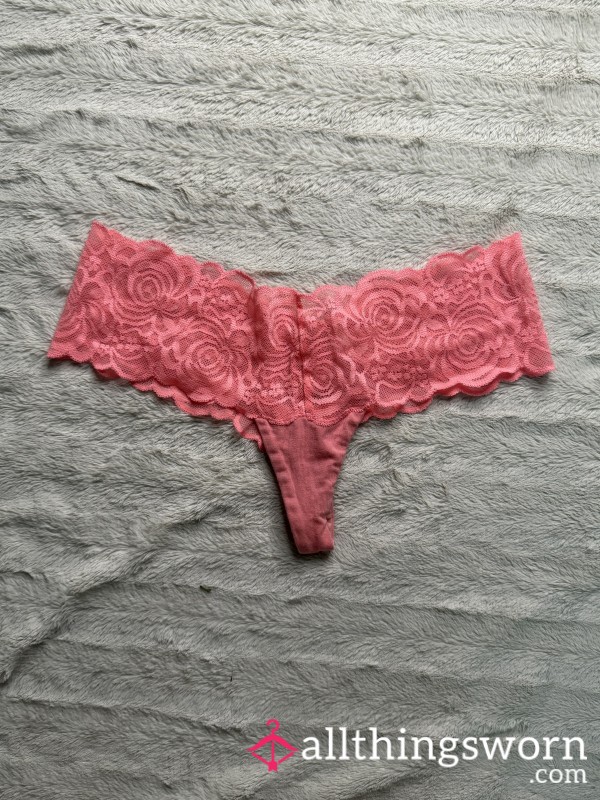 Pink Lace Cheeky