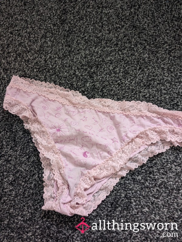 Pink Lace Cute Panties!! 💋💋😘