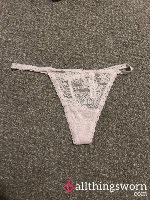 Pink Lace G-string 💗
