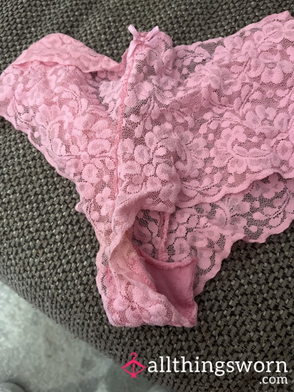 Pink Lace Panties