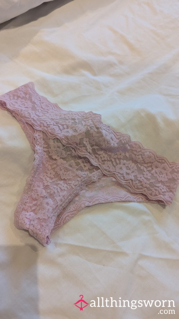 Pink Lace Panties