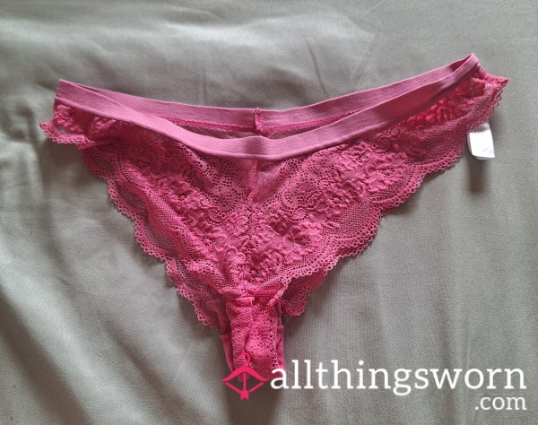 Pink Lace Panties
