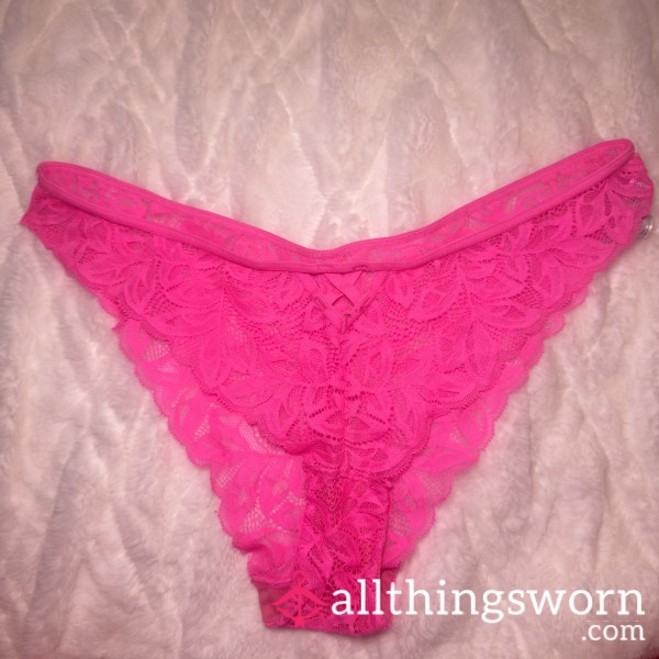 Pink Lace Panties