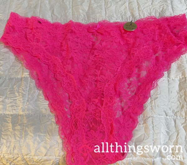 Pink Lace Panties/new