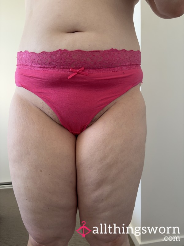 Pink LACE PANTIES