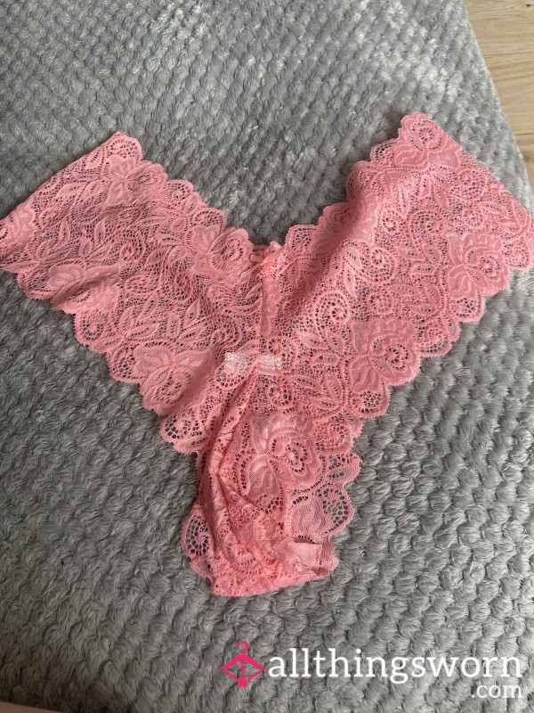 Pink Lace Panties
