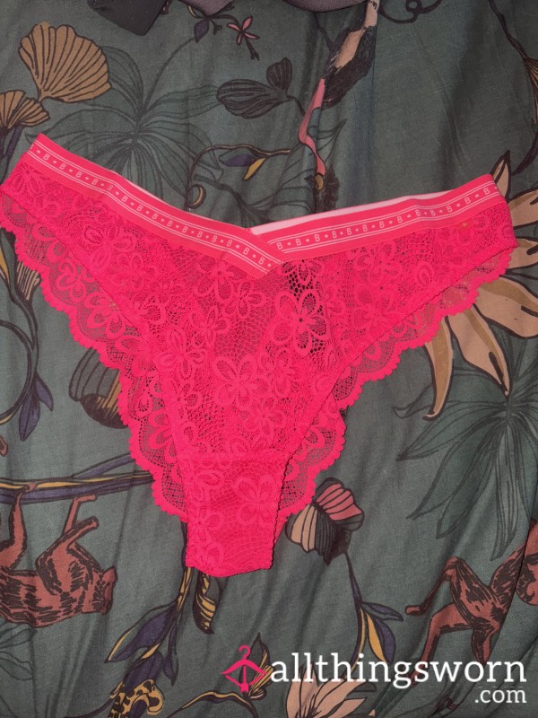 Pink Lace Panties