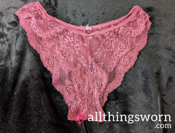 Pink Lace Panties