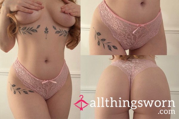 Pink Lace Panties