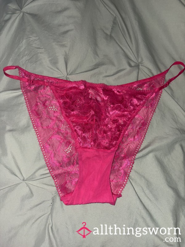 Pink Lace Panties