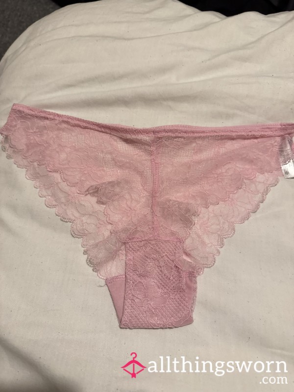 Pink Lace Panties