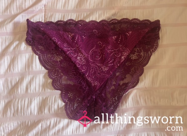Pink Lace Panties