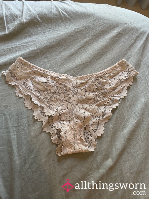 Pink Lace Panties
