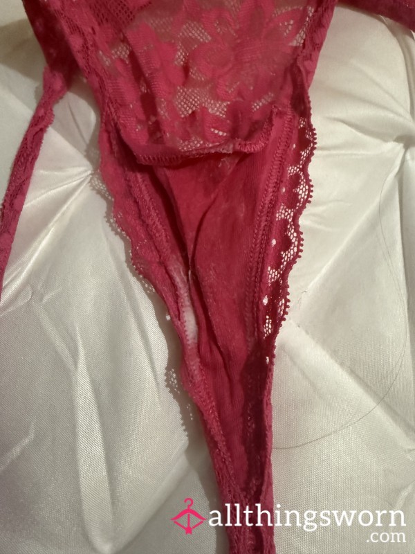 Pink Lace Panties