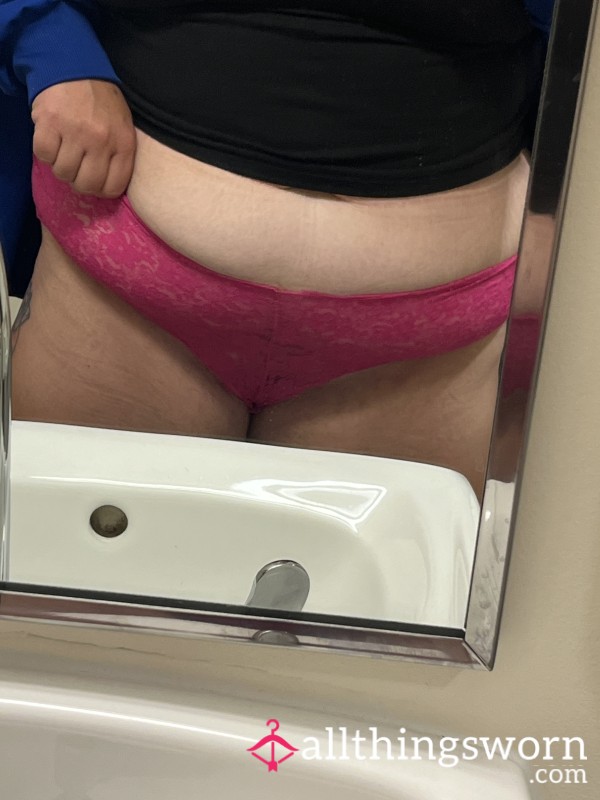 Pink Lace Panties