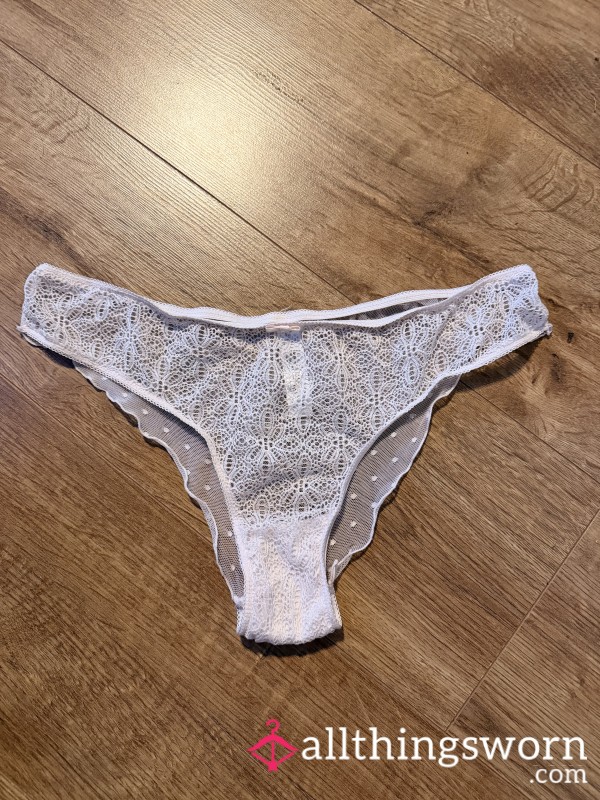 Pink Lace Panties. Sweet, Scented & Irresistible