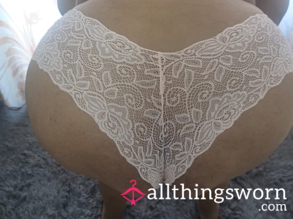 Pink Lace Underwear