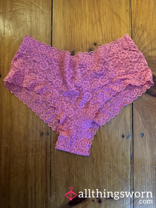 Pink Lace VS Cheeky Style Panties