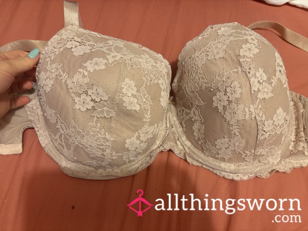 Pink Laced Bra