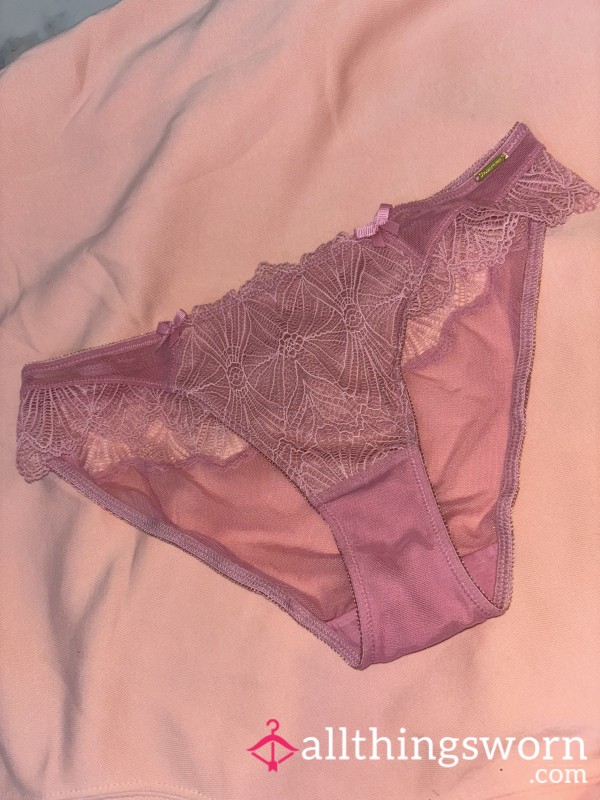 Pink Lacey Boux Avenue Panties