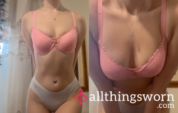 Pink Lacey Juicy Couture Push-up Bra