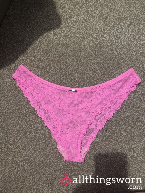 Pink Lacey Panties