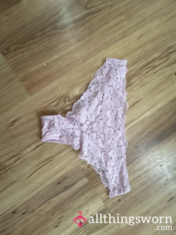 Pink Lacey Panties