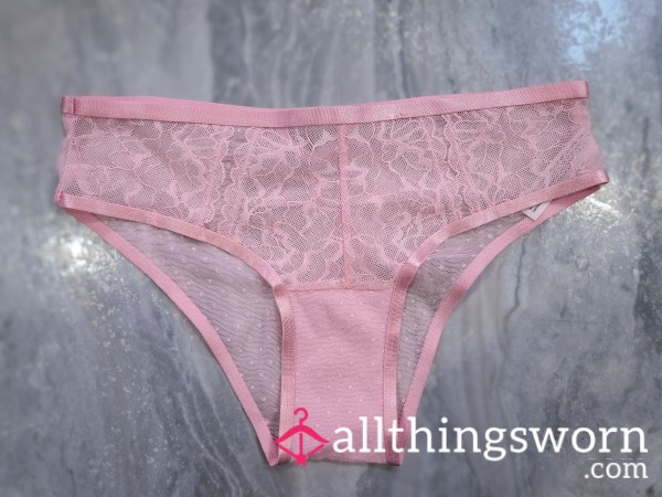 Pink Lacey Panties ❤︎₊ ⊹