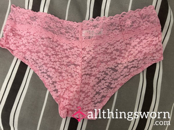 Pink Lacy Panties