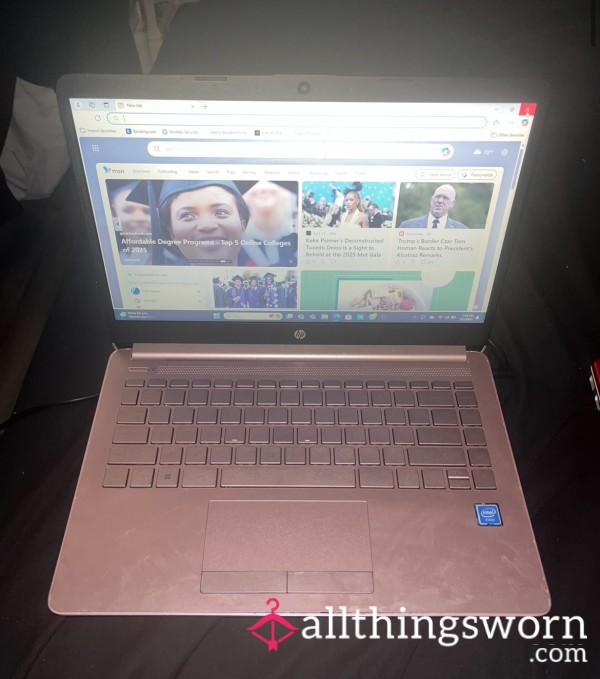 Pink Laptop