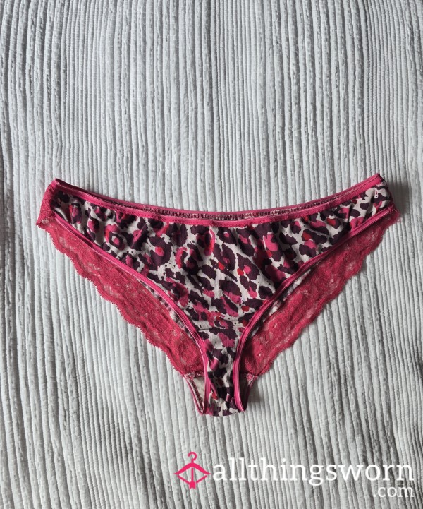 Pink Leopard Panties