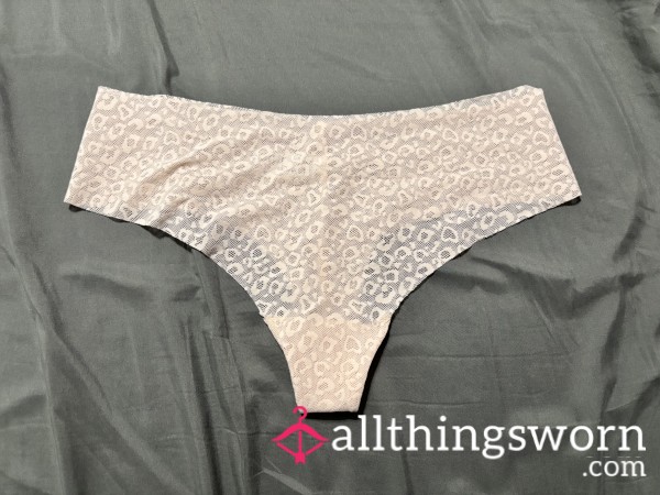 Pink Leopard Thong 🌸