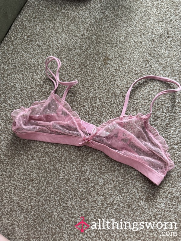 Pink Lingerie Bra
