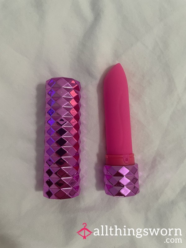 Pink Lipstick Vibrator