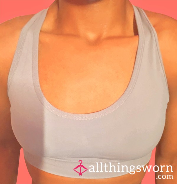 Pink Locker Essential — Purple Sports Bra