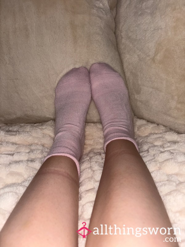 Pink Low Cut Under Armour Socks