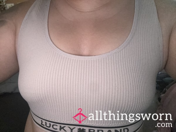 Pink Lucky Brand Sports Bra
