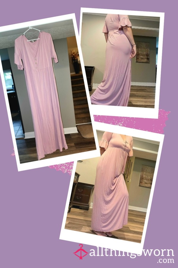 Pink Maxi Dress