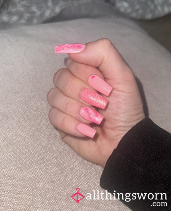 Pink Nails 💕🌸