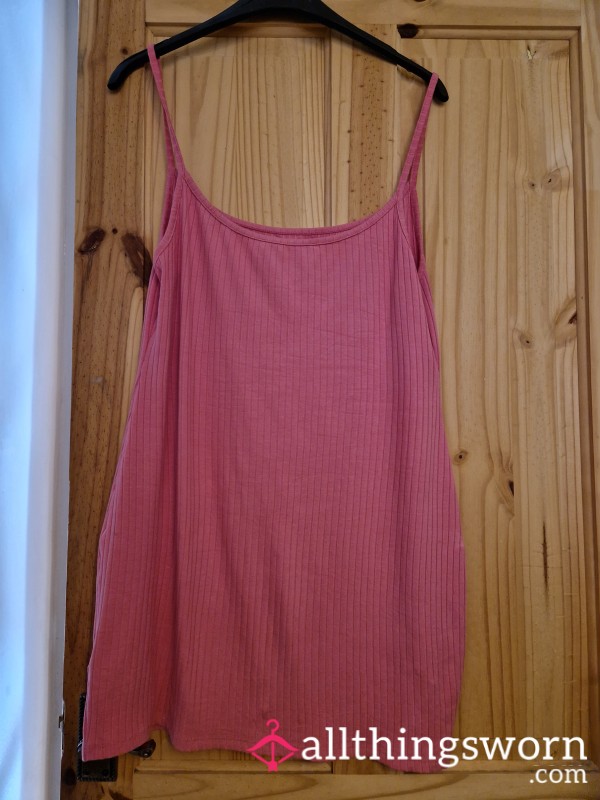 Pink Night Dress, Wanna See Me In It? Message Me