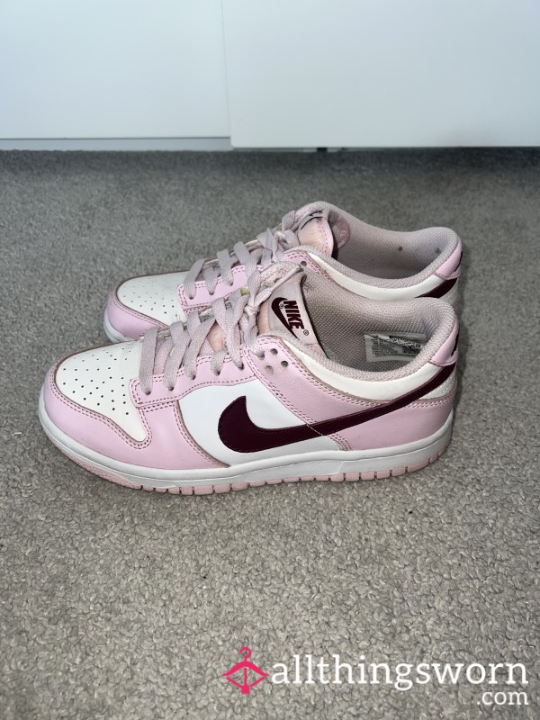 Pink Nike Dunks