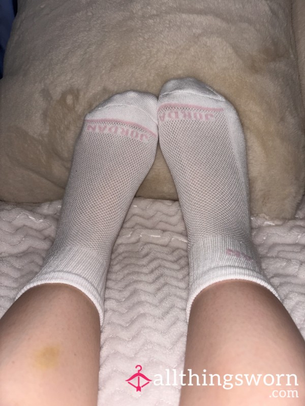 Pink Nike Jordan Ankle Socks