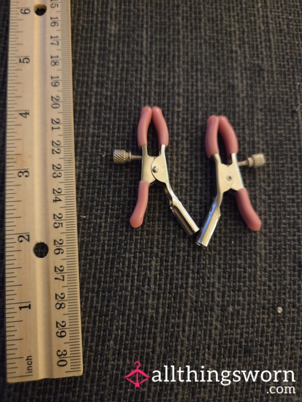 Pink Nipple Clamps