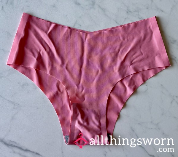 Pink Nylon Panties