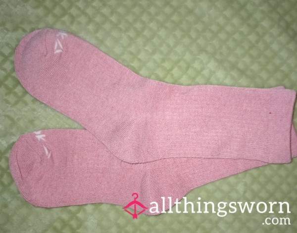Pink Or White Socks Reebok