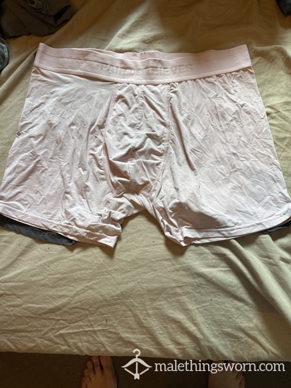 Pink Pair Of Theives Lycra Boxer Briefs