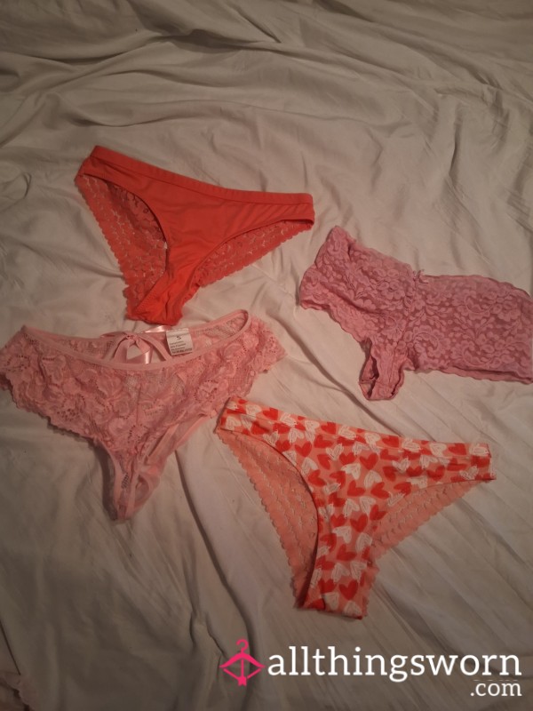 Pink Panties Available For Wear